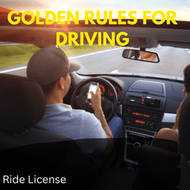 golden rules to driving